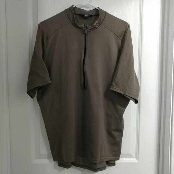 Pearl Izumi Men's XL Cycling Jersey Short Sleeve Olive Green Half Zip - Picture 6 of 9